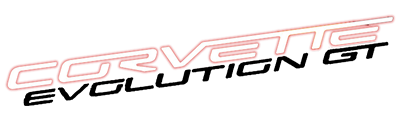 Corvette Evolution GT title screen for Playstation 2